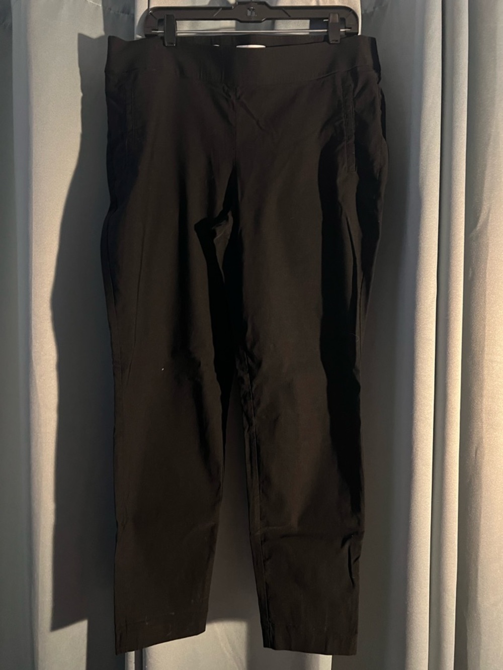 ELLE Black Women's Tailored Dress Skinny Pants XXL